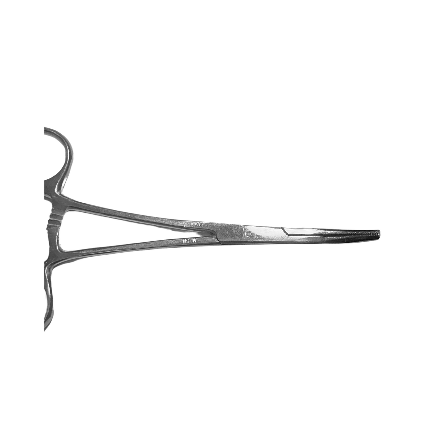 Curved Serrated Jaws Hemostat Clamp