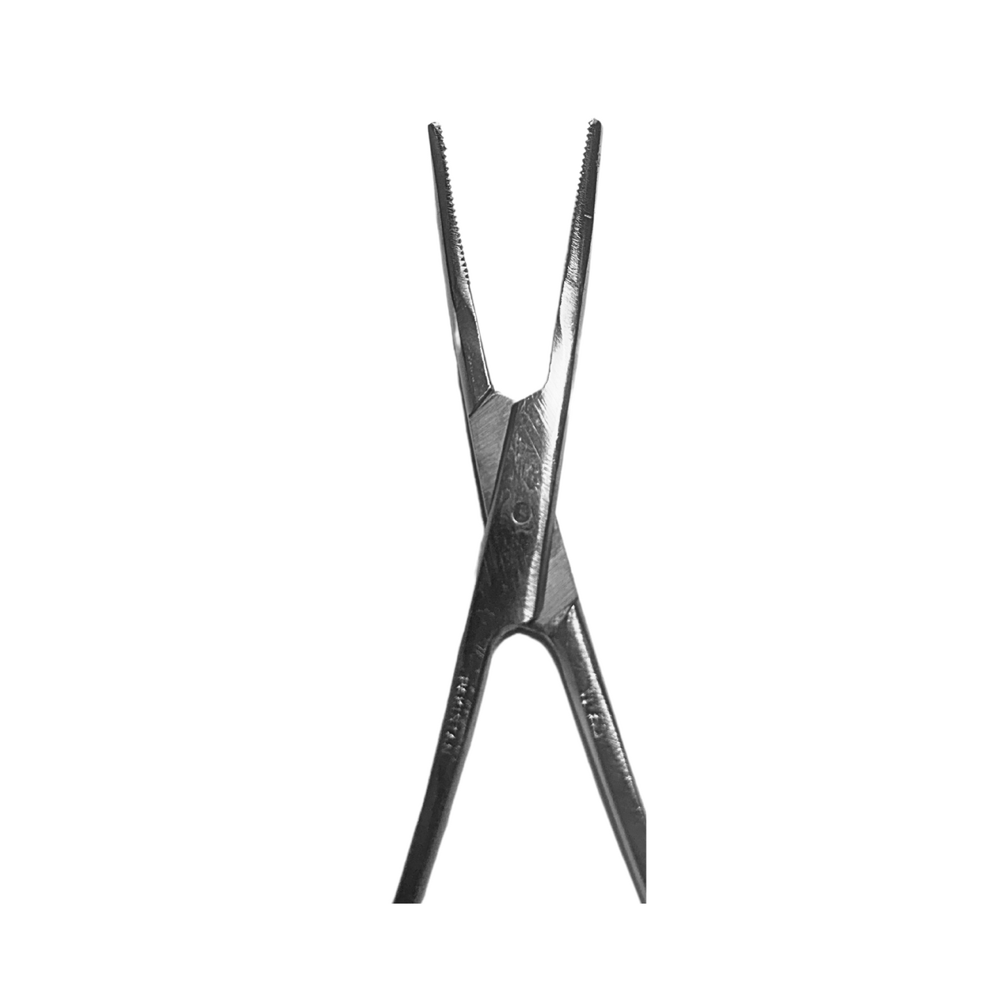 Curved Serrated Jaws Hemostat Clamp