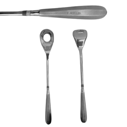 V. Mueller Pierced Olive Spoon