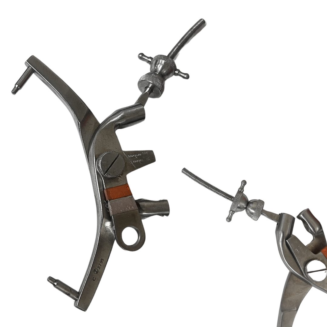 Crutchfield Skull Traction Tongs Small Pattern Stainless Steel