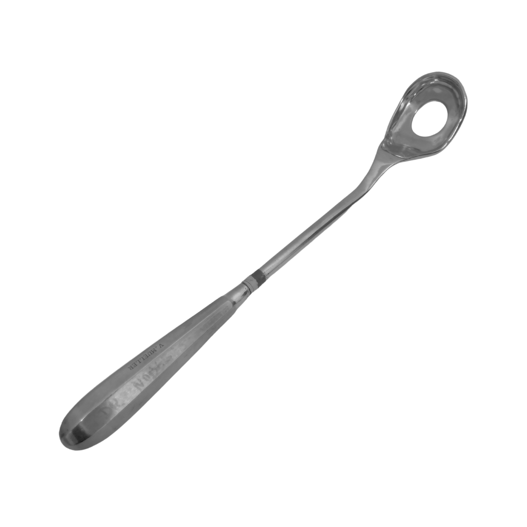 V. Mueller Pierced Olive Spoon